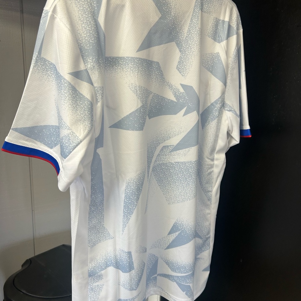 Nike White USA Soccer Jersey with Red & Blue Accents - Picture 4 of 10